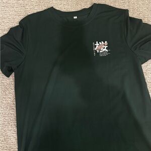 Graphic Tee in Dark Green